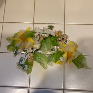 Decor for head like hat vintage in fair condition